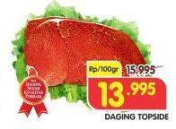 Promo Harga Daging Topside Sapi per 100 gr - Superindo