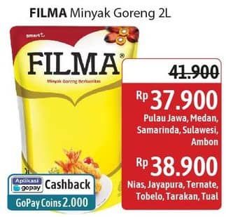 Promo Harga Filma Minyak Goreng 2000 ml - Alfamidi