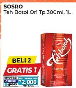 Promo Harga Sosro Teh Botol Original 330 ml - Alfamart