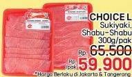 Promo Harga Choice L Sukiyaki/Shabu-Shabu  - LotteMart