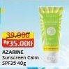 Promo Harga Azarine Calm My Acne Sunscreen Moisturiser SPF 35 Pa+++ 40 ml - Alfamart