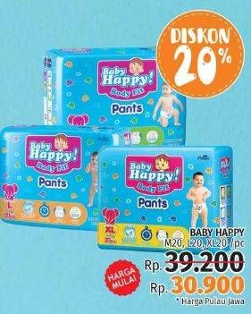 Promo Harga Baby Happy Body Fit Pants M20, L20, XL20  - LotteMart