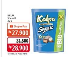 Promo Harga KALPA Wafer Cokelat Kelapa Share It per 30 pcs 9 gr - Alfamidi