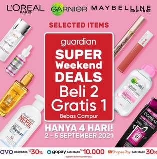 Promo Harga LOREAL / GARNIER / MAYBELLINE Product  - Guardian