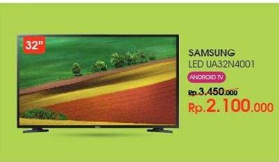 Promo Harga SAMSUNG UA32N4001 | HD LED TV 32"  - Yogya