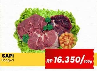 Promo Harga Daging Sengkel (Shankle) per 100 gr - Yogya