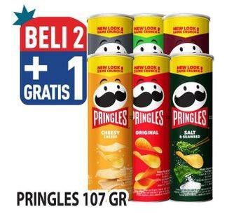 Promo Harga Pringles Potato Crisps 107 gr - Hypermart
