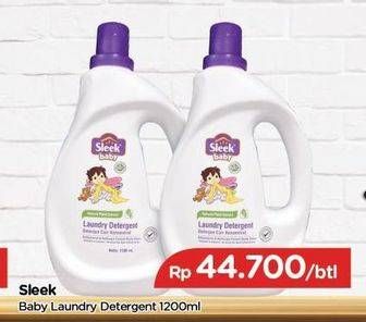 Promo Harga SLEEK Baby Laundry Detergent 1200 ml - TIP TOP