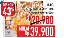 Promo Harga Hato Cheesy Blast/Chicken Fillet/Popcorn  - Hypermart