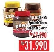 Promo Harga CERES Choco Spread Choco Hazelnut 350 gr - Hypermart