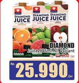 Promo Harga Diamond Juice All Variants 946 ml - Hari Hari