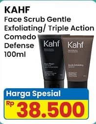 Promo Harga Kahf Face Wash Gentle Exfoliating, Triple Action Oil And Comedo Defense 100 ml - Indomaret