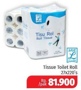 Promo Harga SAVE L Tisu Toilet 27 roll - Lotte Grosir
