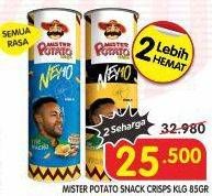 Promo Harga Mister Potato Snack Crisps All Variants 85 gr - Superindo