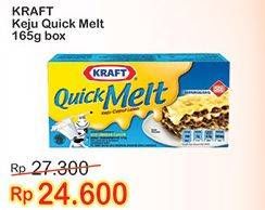 Promo Harga KRAFT Quick Melt 165 gr - Indomaret