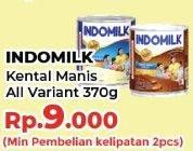 Promo Harga INDOMILK Susu Kental Manis All Variants 370 gr - Yogya