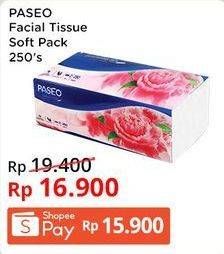 Promo Harga PASEO Facial Tissue Elegant 250 sheet - Indomaret