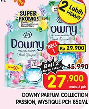 Promo Harga Downy Parfum Collection Passion, Mystique 850 ml - Superindo