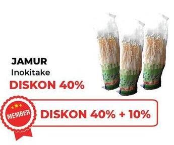 Promo Harga Jamur Inokitake (Jamur Enokitake)  - Yogya