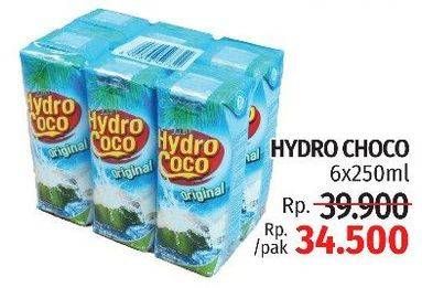 Promo Harga HYDRO COCO Minuman Kelapa Original 250 ml - LotteMart