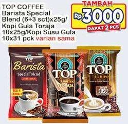 Promo Harga TOP COFFEE Barista Special Blend/Kopi Gula Toraja/Kopi Susu Gula  - Indomaret
