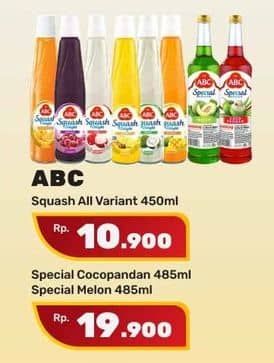 Promo Harga ABC Syrup Squash Delight All Variants 460 ml - Yogya