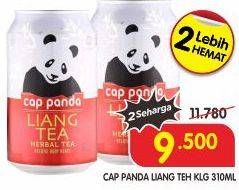 Promo Harga Cap Panda Minuman Kesehatan Liang Teh 310 ml - Superindo