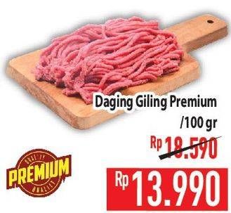 Promo Harga Daging Giling Sapi Premium per 100 gr - Hypermart