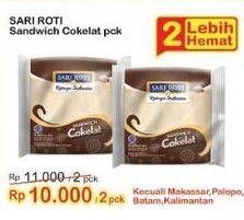 Promo Harga Sari Roti Sandwich Coklat  - Indomaret