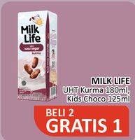 Promo Harga Milk Life UHT  - Alfamidi
