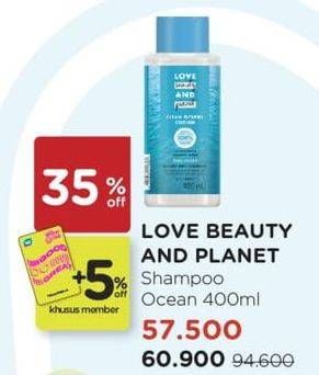 Love Beauty And Planet Shampoo