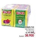 Promo Harga Tong Tji Teh Bubuk per 5 pouch 10 pcs - LotteMart