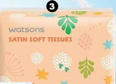 Promo Harga WATSONS Satin Soft Tissues Flower Pop Up 150 pcs - Watsons