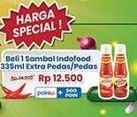 Promo Harga INDOFOOD Sambal Ekstra Pedas, Pedas 335 ml - Indomaret