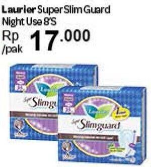 Promo Harga LAURIER Super Slimguard Night Selected Items 8 pcs - Indomaret
