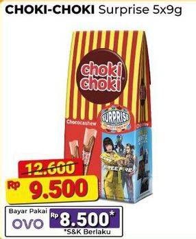 Promo Harga Choki-choki Coklat Chococashew Surprise Pack per 5 pcs 10 gr - Alfamart