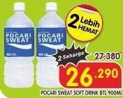 Promo Harga POCARI SWEAT Minuman Isotonik Original 900 ml - Superindo