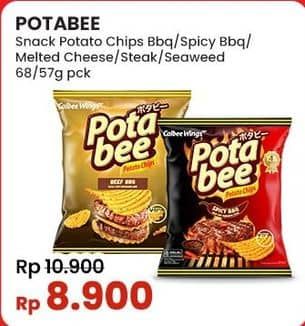 Potabee Snack Potato Chips 57 gr Diskon 18%, Harga Promo Rp8.900, Harga Normal Rp10.900, Makin Murah Rp. 5.000 Dengan Kartu Kredit Mandiri, Debt BRi, QR Code Brimo, Harga Spesial untuk Mandiri Kartu Kredit min transaksi Rp 150.000, Harga Spesial untuk Kartu Debit BRI min transaksi Rp100.000