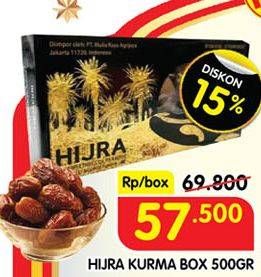Promo Harga Hijra Kurma 500 gr - Superindo