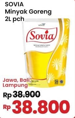 Promo Harga Sovia Minyak Goreng 2000 ml - Indomaret