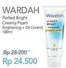 Promo Harga WARDAH Perfect Bright Creamy Foam Brightening Oil Control 100 ml - Indomaret