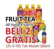 Promo Harga SOSRO Fruit Tea All Variants 500 ml - Yogya
