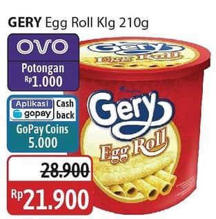 Promo Harga Gery Egg Roll 210 gr - Alfamidi