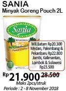 Promo Harga SANIA Minyak Goreng 2 ltr - Alfamart