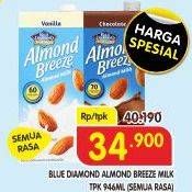 Promo Harga BLUE DIAMOND Almond Breeze All Variants 946 ml - Superindo