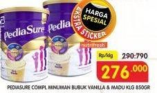 Promo Harga PEDIASURE Complete Triplesure Vanila, Madu 850 gr - Superindo