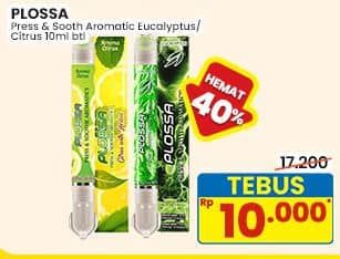 Promo Harga Plossa Aromatics Citrus, Eucalyptus 10 ml - Indomaret