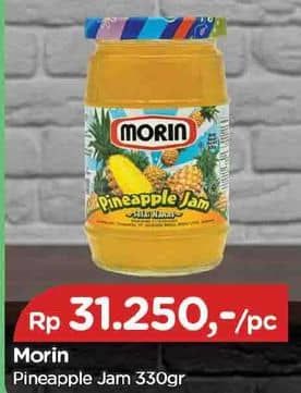 Promo Harga Morin Jam Pineapple 330 gr - TIP TOP