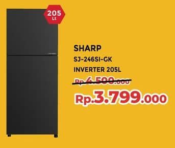 Promo Harga Sharp SJ-246SI-GK  - Yogya