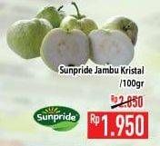 Promo Harga SUNPRIDE Jambu Crystal per 100 gr - Hypermart